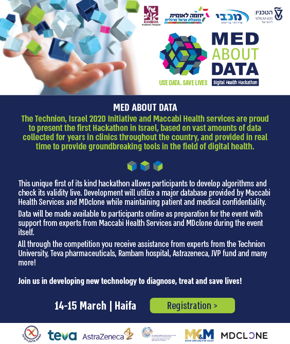 Poster of Hackathon "Med about Data"