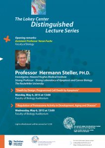 lecture poster of Hermann Steller